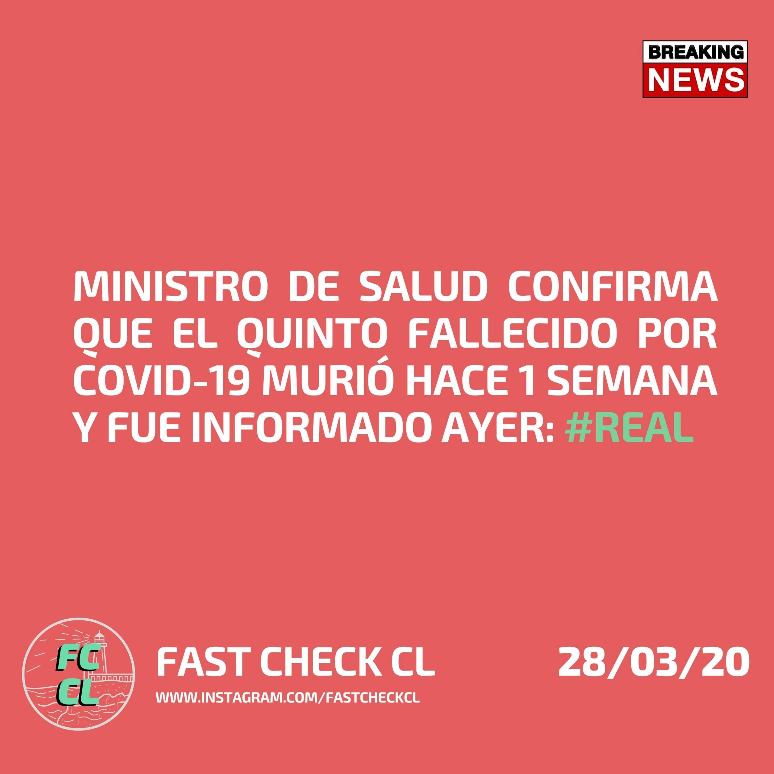 You are currently viewing Ministro de Salud confirma que el quinto fallecido por covid-19 murió hace 1 semana y fue informado ayer: #Real