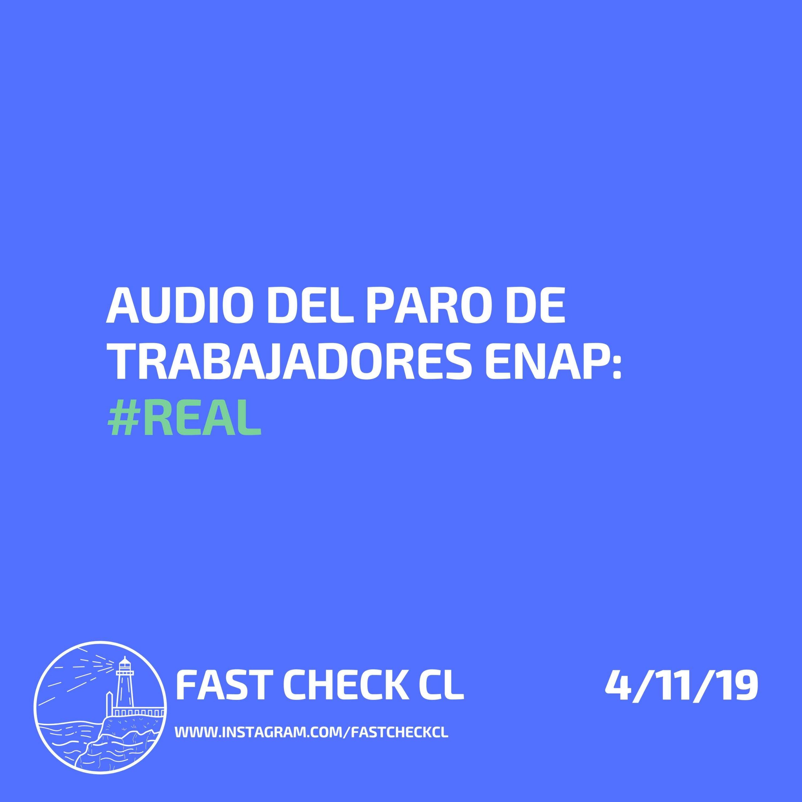 You are currently viewing Audio del paro de trabajadores Enap: #Real