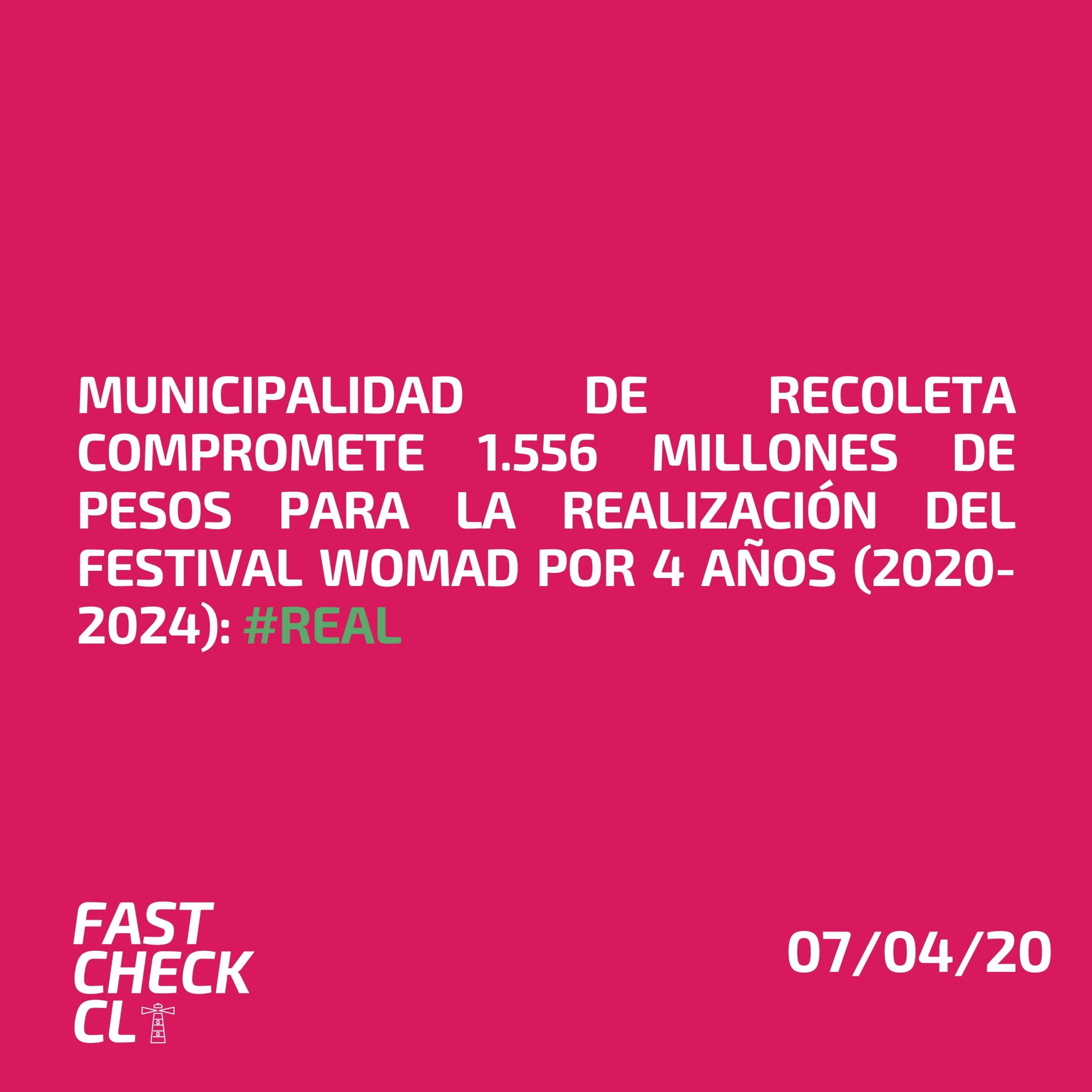 Womad Recoleta FastcheckCL