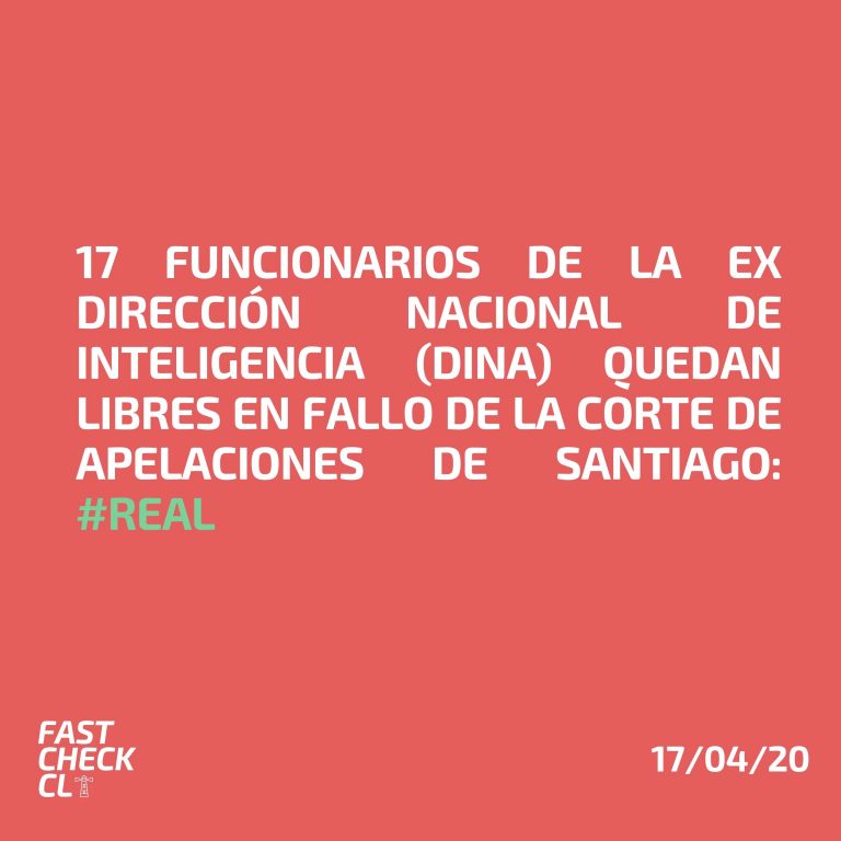 Read more about the article 17 funcionarios de la Ex Dirección Nacional de Inteligencia (DINA) quedan libres en fallo de la Corte de Apelaciones de Santiago: #Real