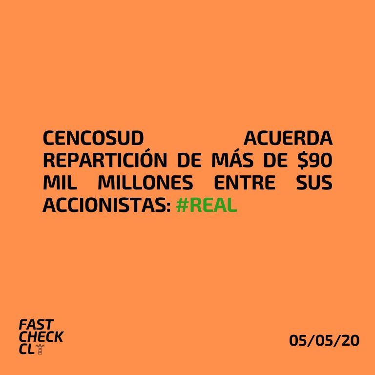 Read more about the article Cencosud acuerda repartición de más de $90 mil millones entre sus accionistas: #Real