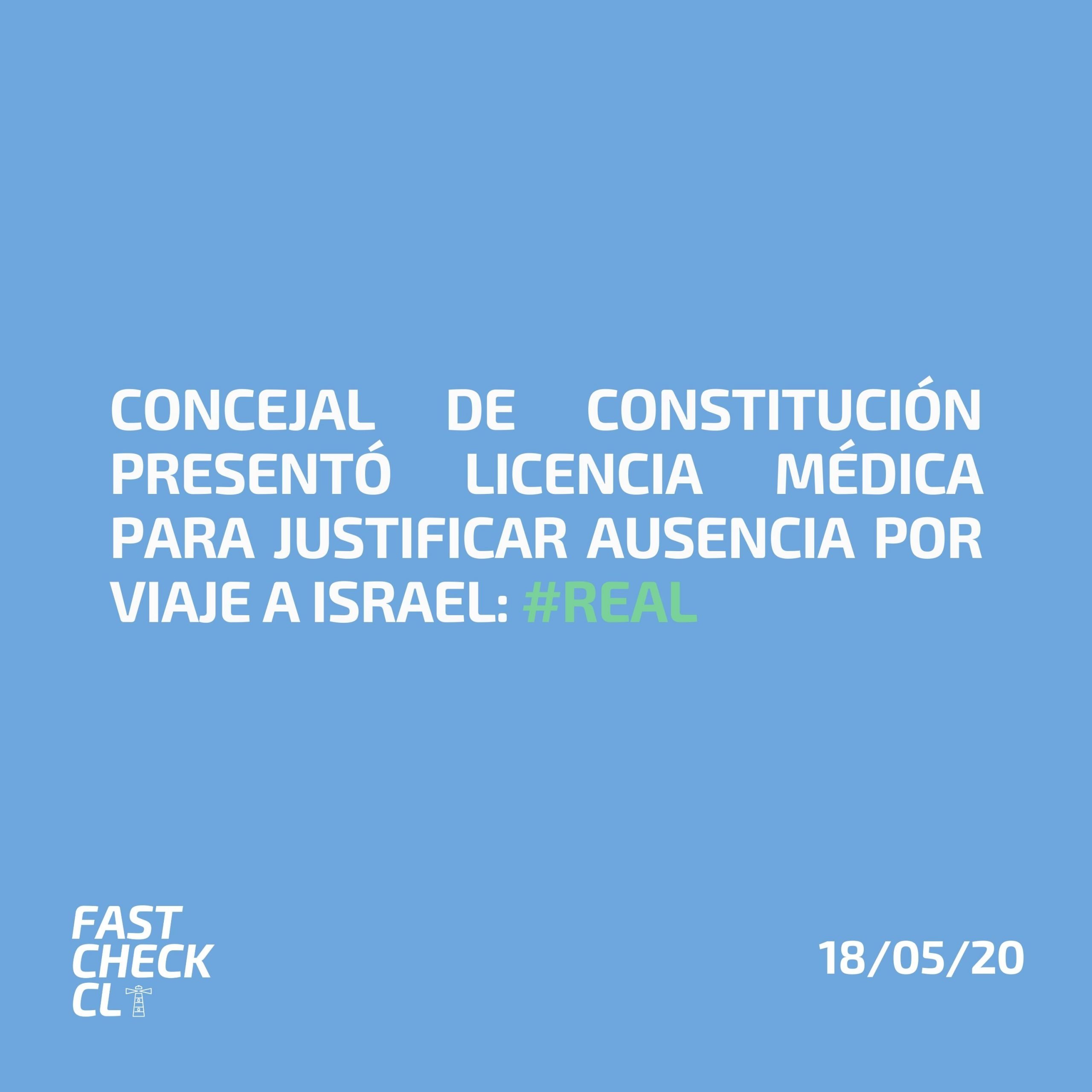 You are currently viewing Concejal de Constitución presentó licencia médica para justificar ausencia por viaje a Israel: #Real