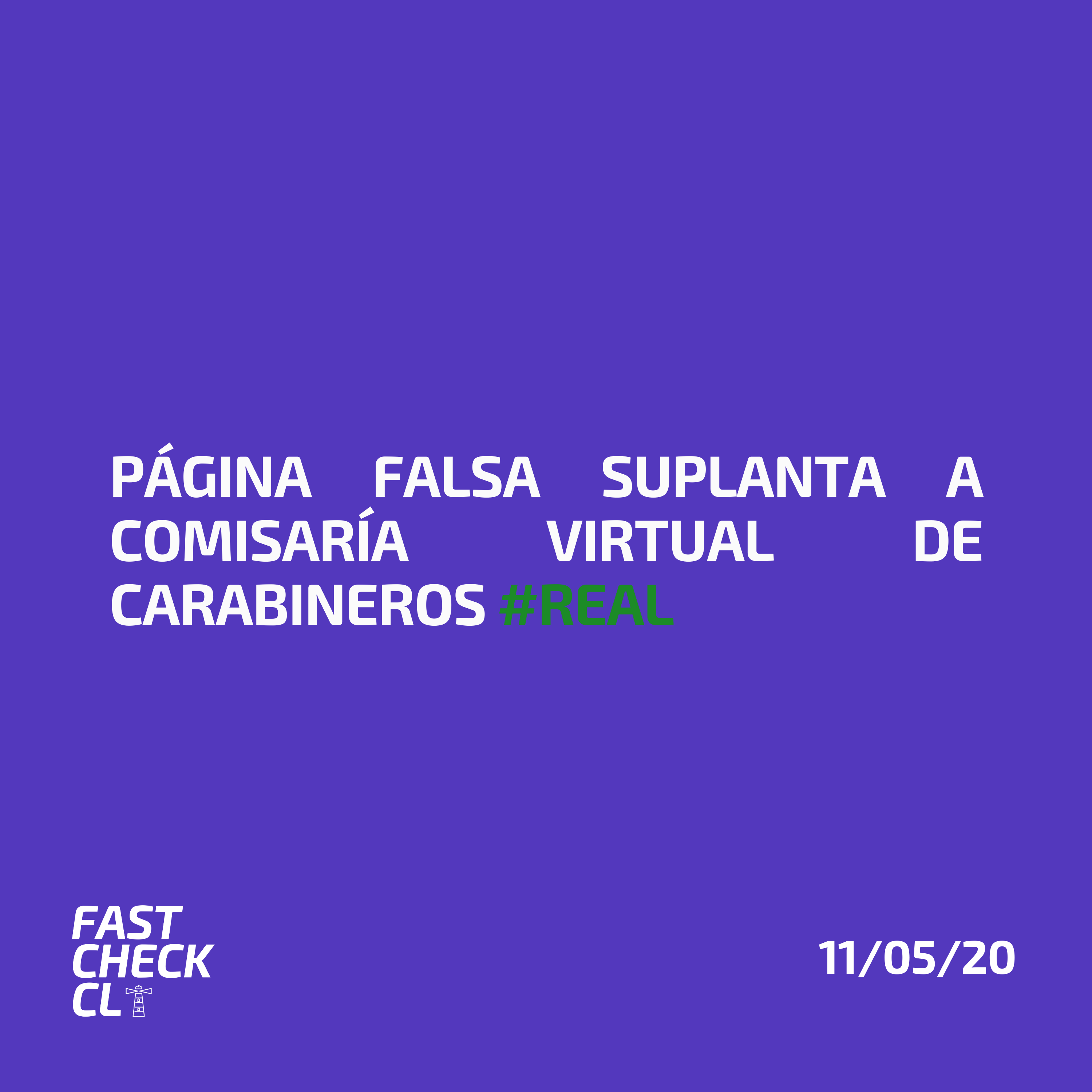 You are currently viewing Página falsa suplanta a Comisaria Virtual de Carabineros #Real