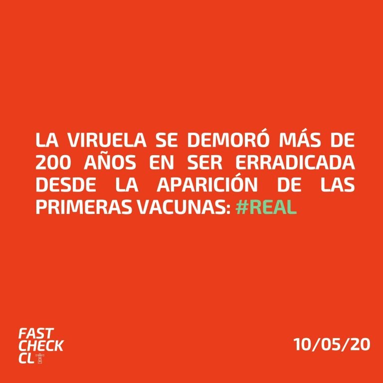 Lee más sobre el artículo La viruela se demoró más de 200 años en ser erradicada desde la aparición de las primeras vacunas: #Real