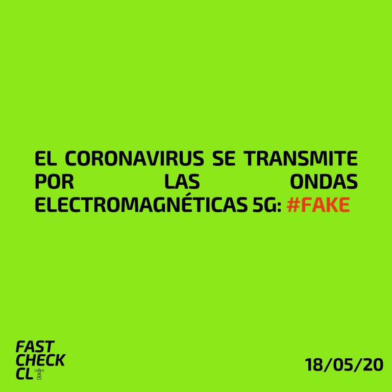 Read more about the article El Coronavirus se transmite por las ondas electromagnéticas 5G: #Fake