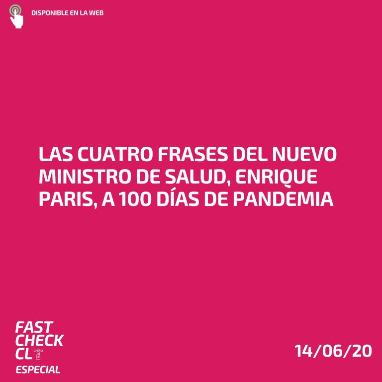 Read more about the article Las cuatro frases del nuevo ministro de Salud, Enrique Paris, a 100 días de Pandemia