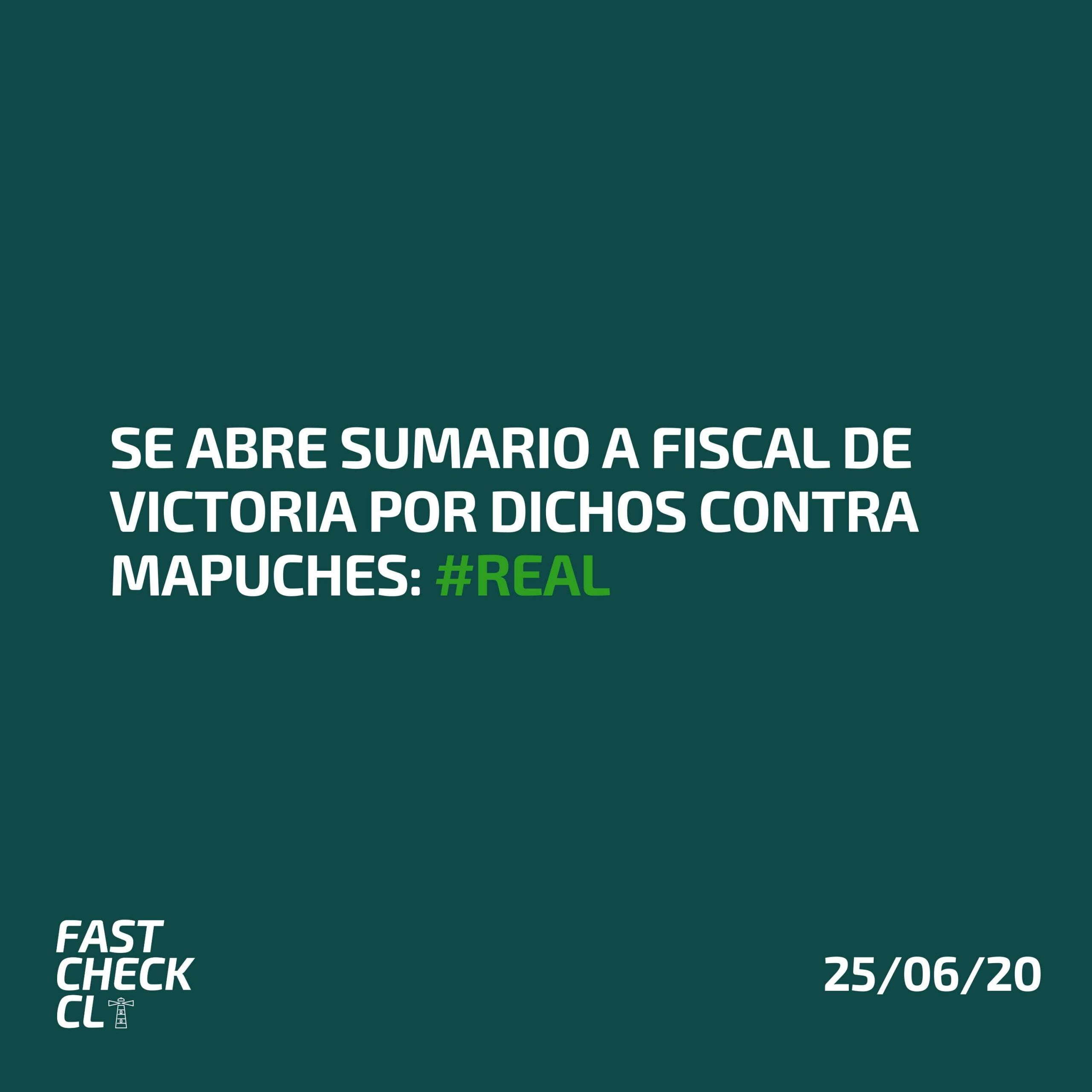 You are currently viewing Se abre sumario a fiscal de Victoria por dichos contra mapuches: #Real