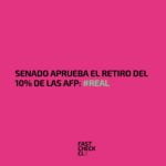 Senado aprueba el retiro del 10% de las AFP: #Real