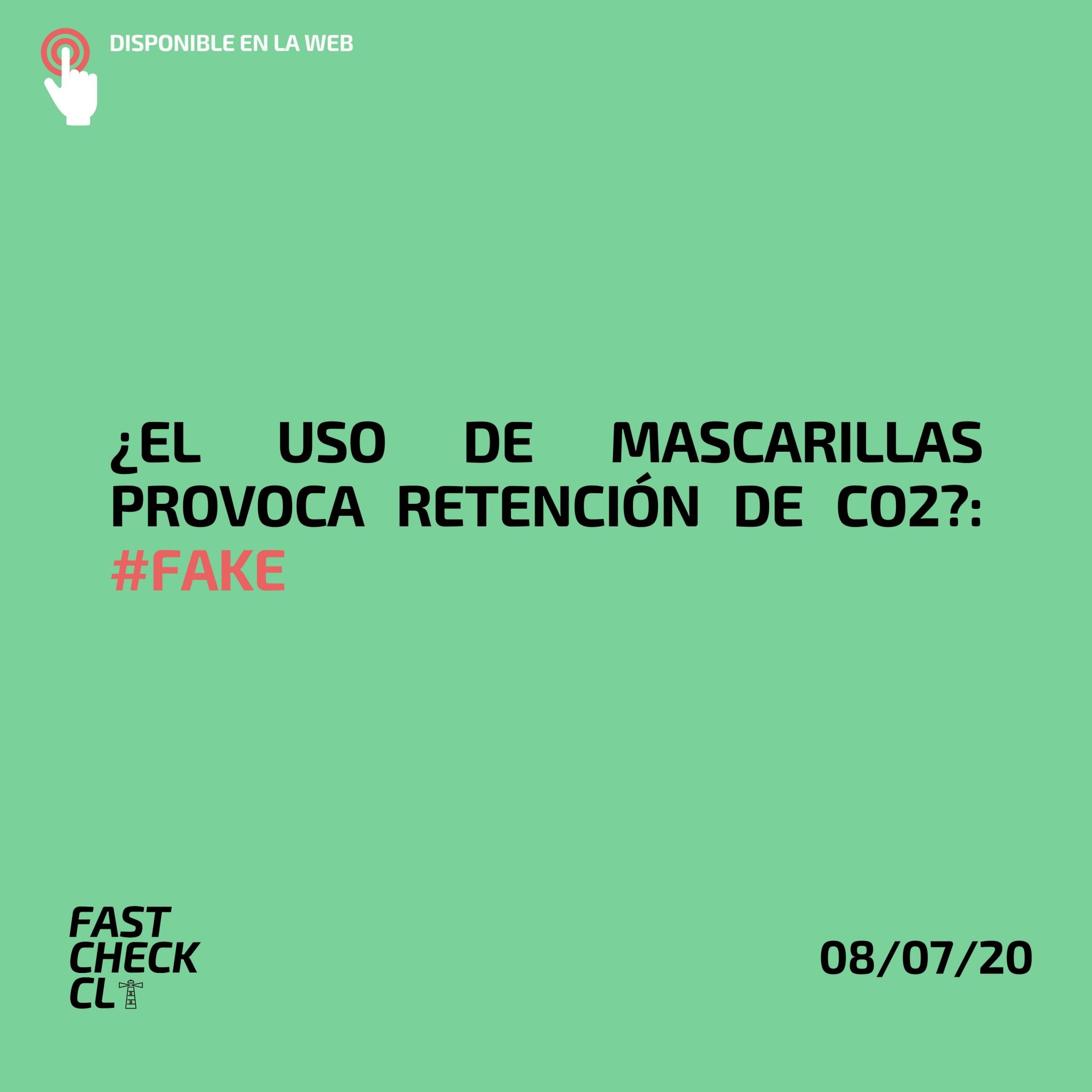 Read more about the article ¿El uso de mascarillas provoca retención de CO2?: #Fake