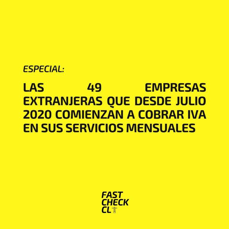 Read more about the article Las 49 empresas extranjeras que desde julio 2020 comienzan a cobrar IVA en sus servicios mensuales