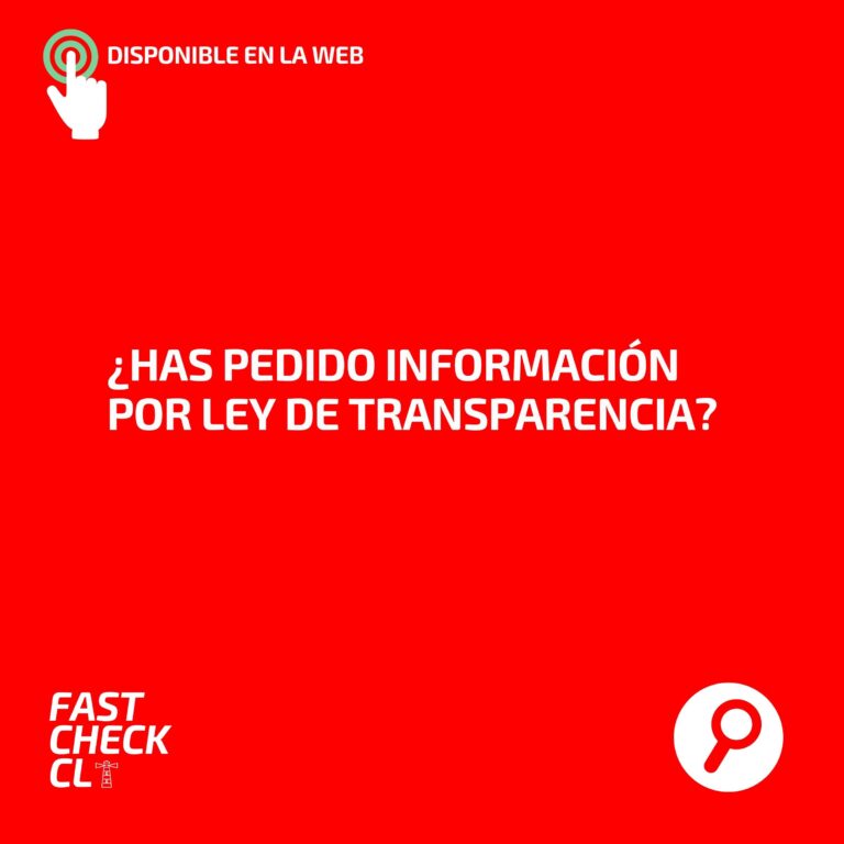 Read more about the article 驴Has pedido informaci贸n por Ley de Transparencia?