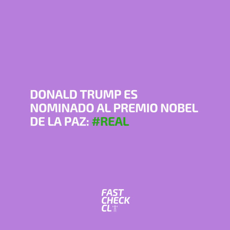 Read more about the article Donald Trump es nominado al Premio Nobel de la Paz: #Real