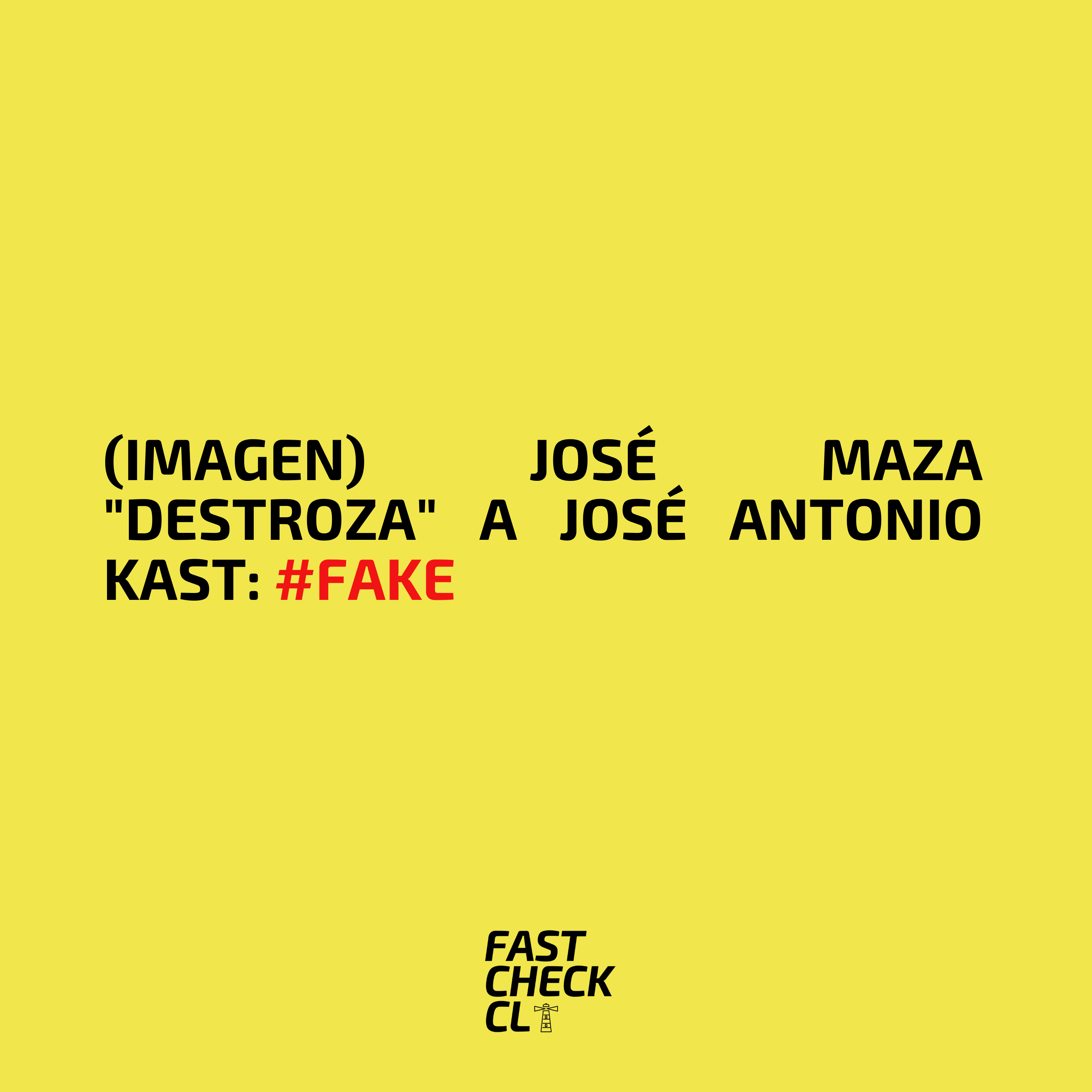 Read more about the article (Imagen) José Maza “destroza” a José Antonio Kast: #Fake