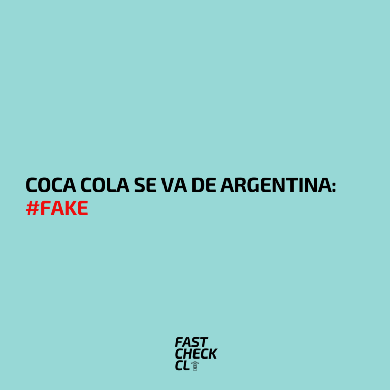 Read more about the article Coca Cola se va de Argentina: #Fake
