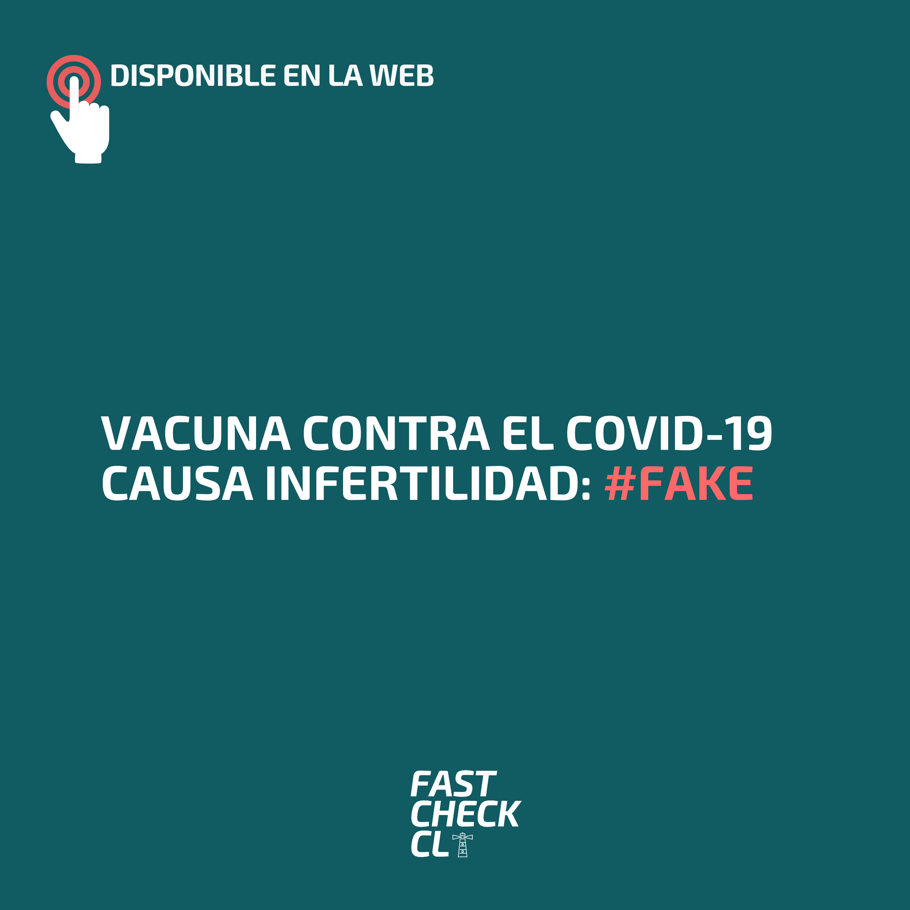Read more about the article Vacuna contra el covid-19 causa infertilidad: #Fake