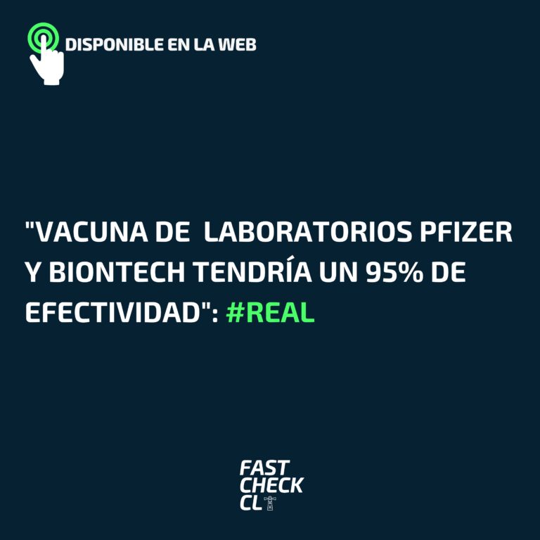 Read more about the article “Vacuna de Pfizer y BioNTech tendría un 95% de efectividad”: #Real