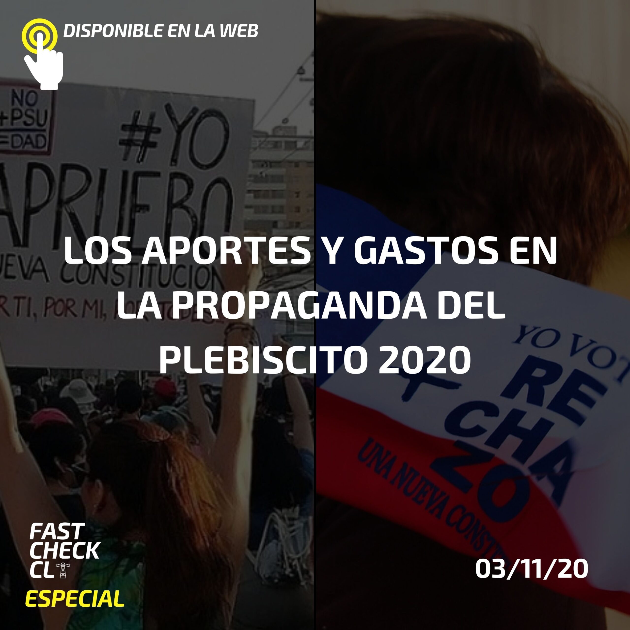 You are currently viewing Los aportes y gastos en la propaganda del Plebiscito 2020