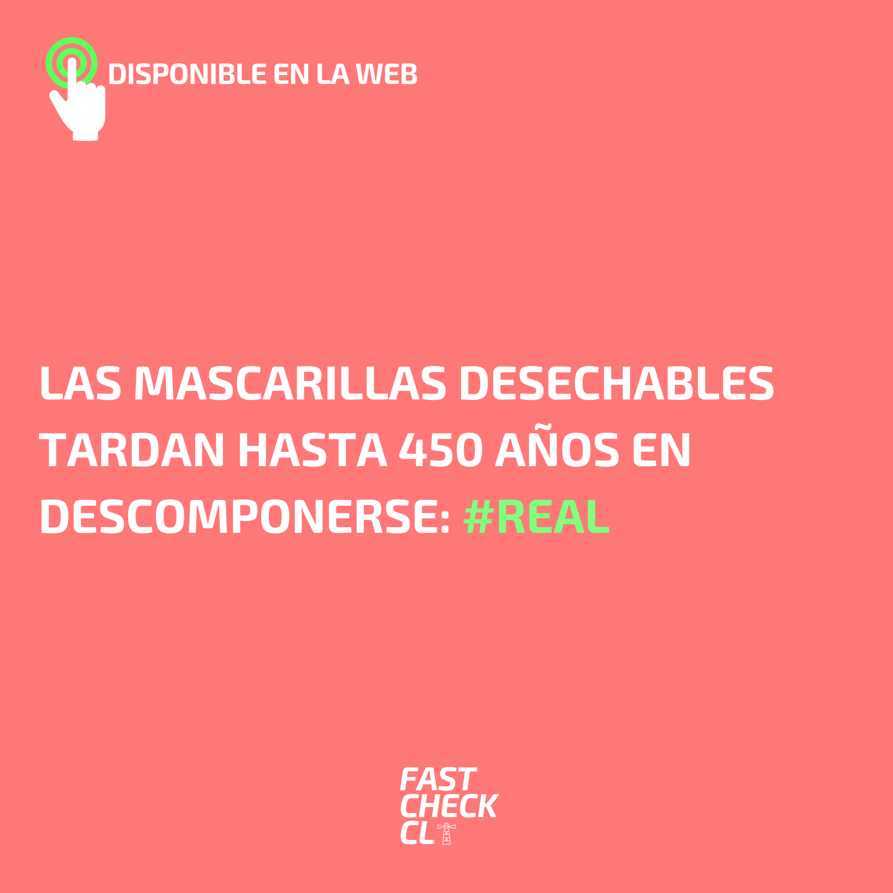 You are currently viewing Las mascarillas desechables tardan hasta 450 años en descomponerse: #Real