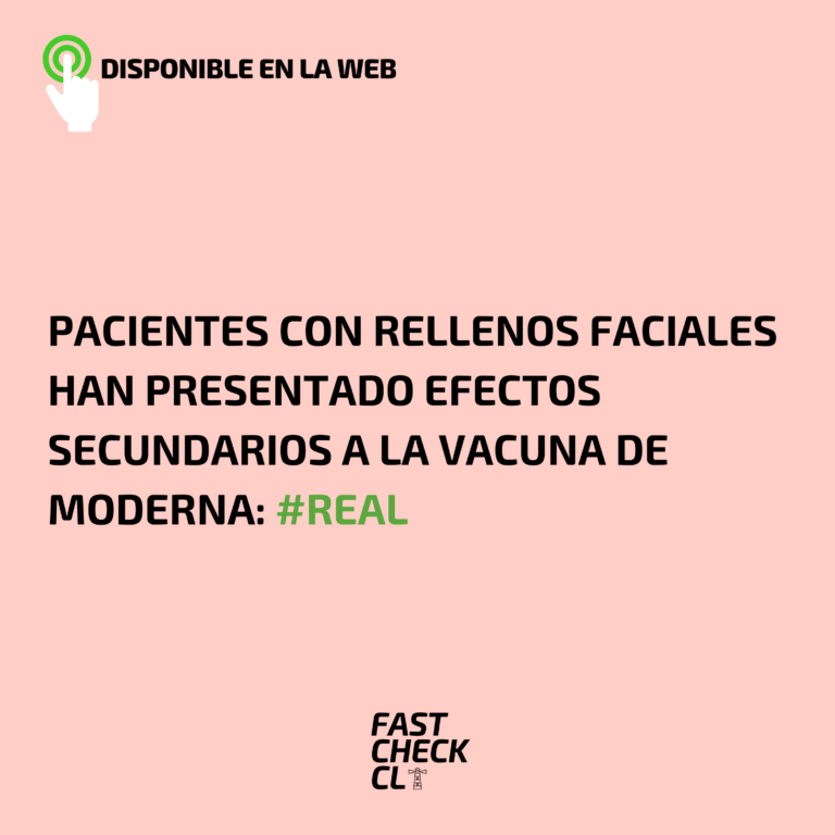 Lee más sobre el artículo Pacientes con rellenos faciales han presentado efectos secundarios a la vacuna de Moderna: #Real