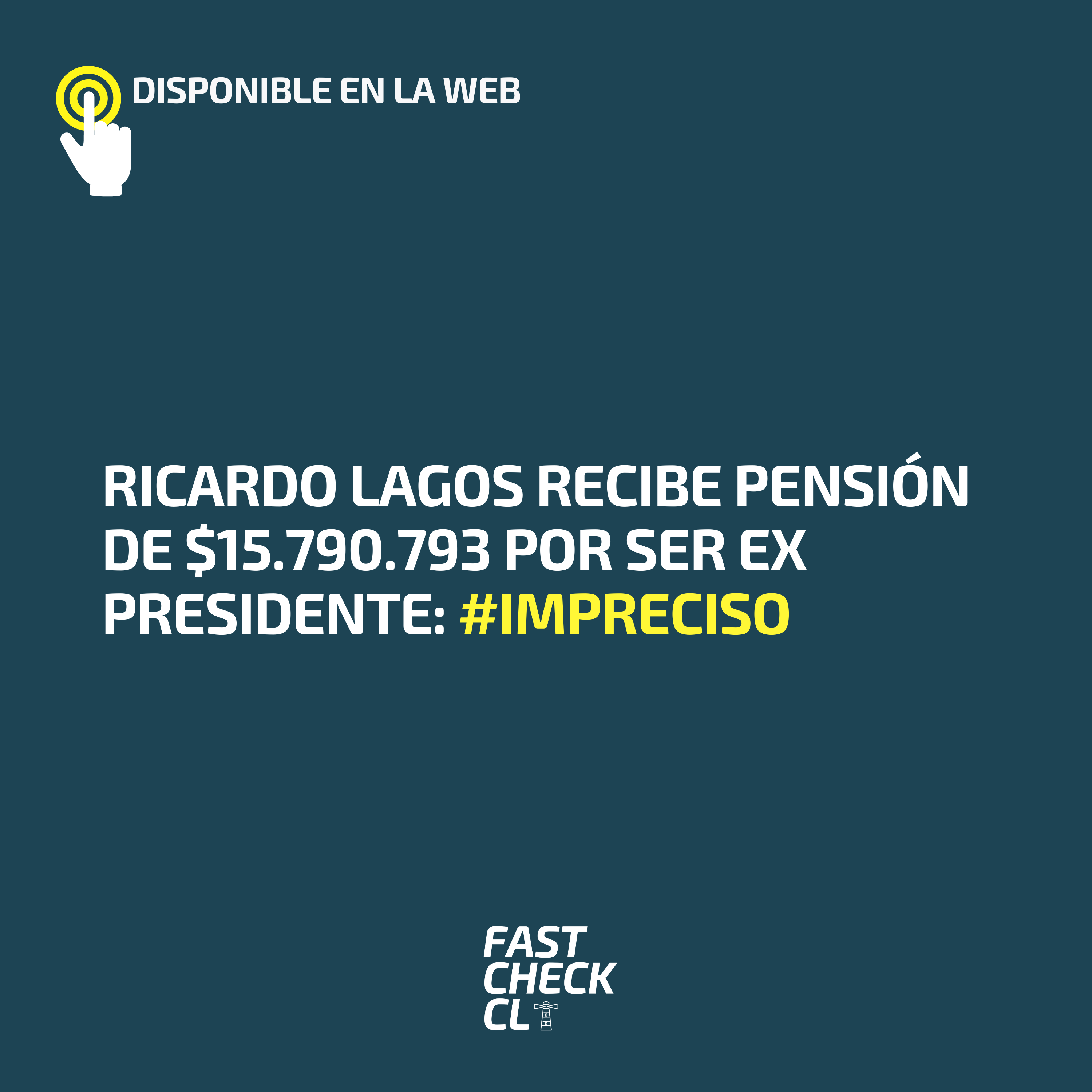 You are currently viewing Ricardo Lagos recibe pensión de $15.790.793 por ser ex Presidente: #Impreciso