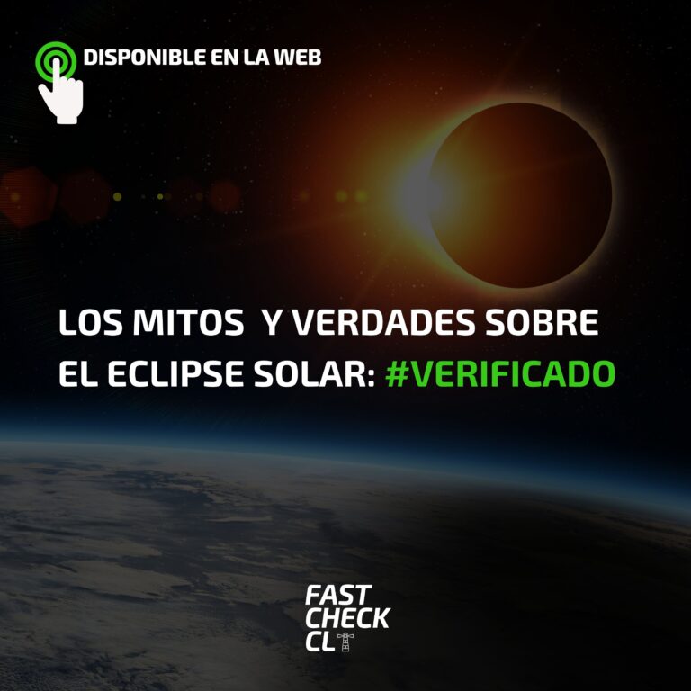 Lee más sobre el artículo Los Mitos sobre el eclipse solar: #Verificado