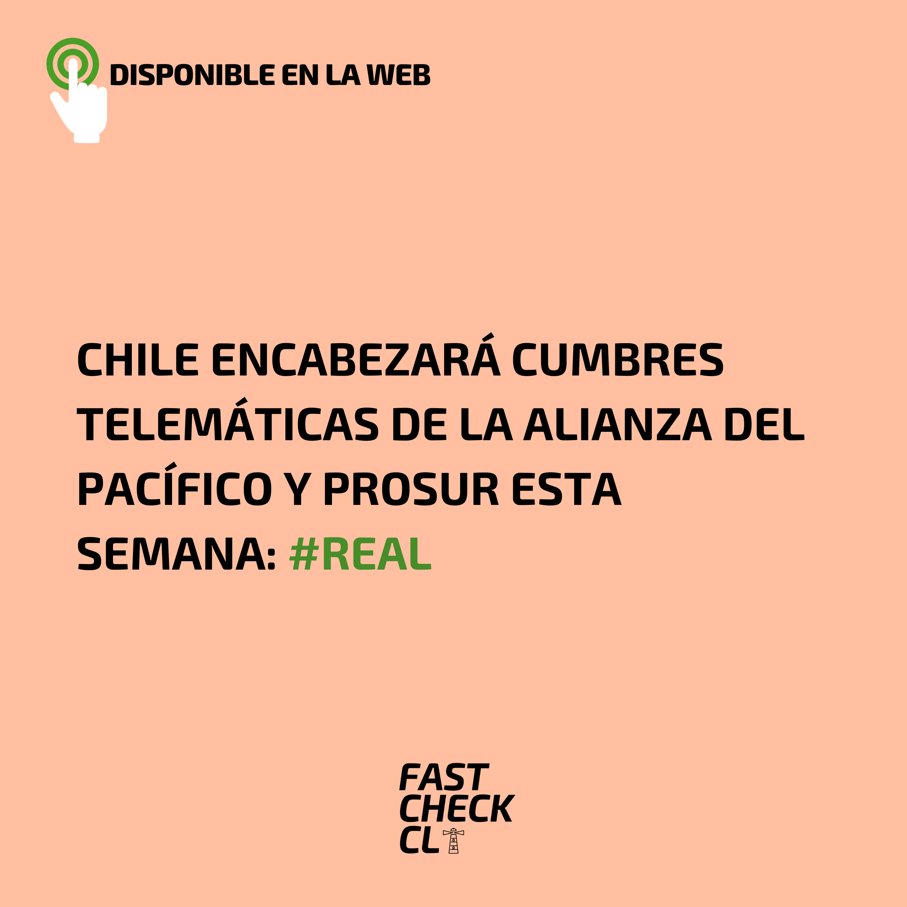 Read more about the article Chile encabezará cumbres telemáticas de la Alianza del Pacífico y Prosur esta semana: #Real