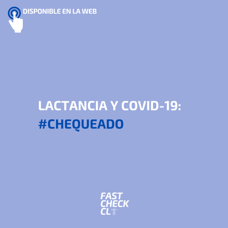 Lee más sobre el artículo Lactancia y Covid-19: #Chequeado