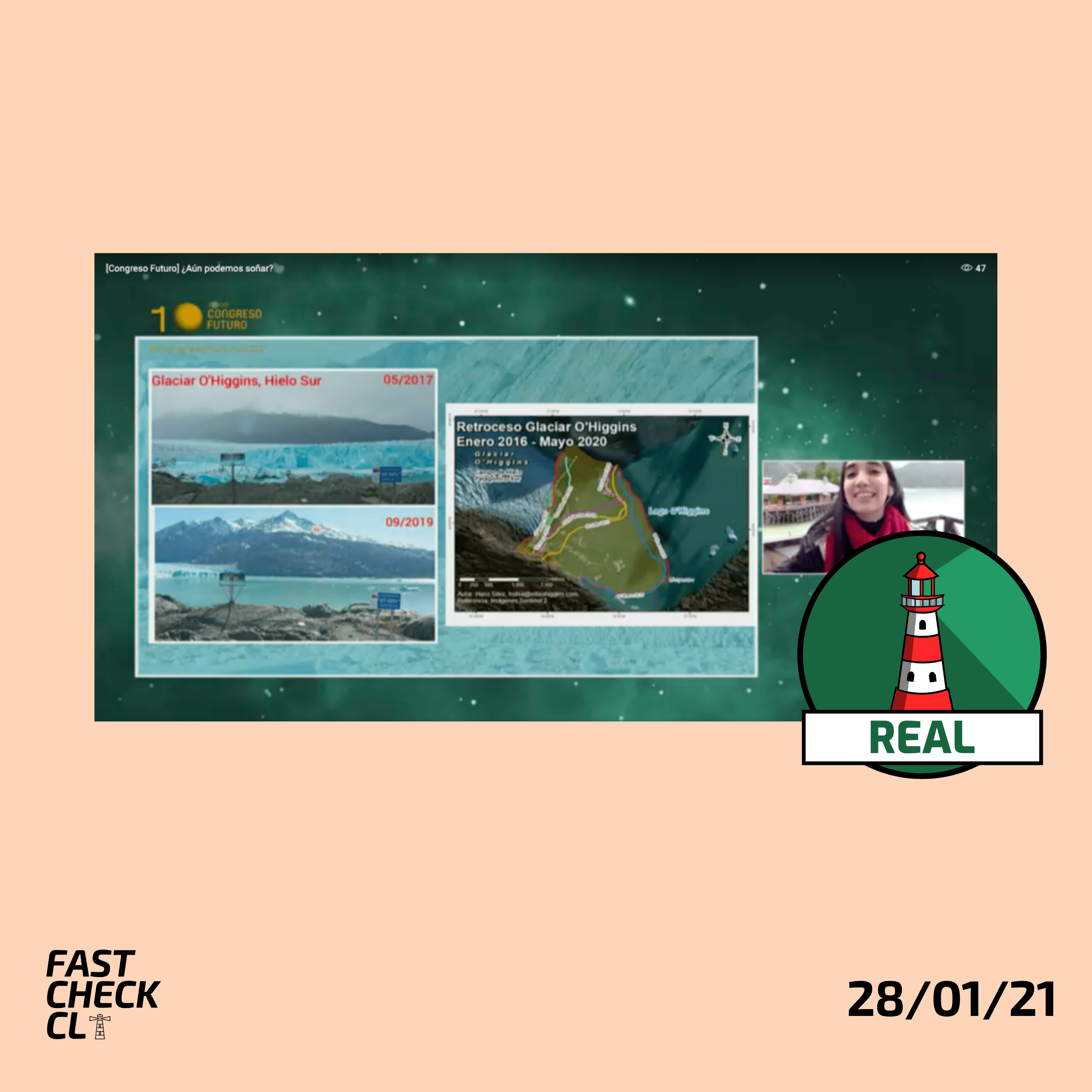You are currently viewing “Solamente en 5 años el gran glaciar O’Higgins retrocedió 394 hectáreas”: #Real