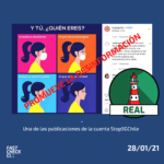 Cuenta de Instagram stop5gchile promueve la desinformación: #Real