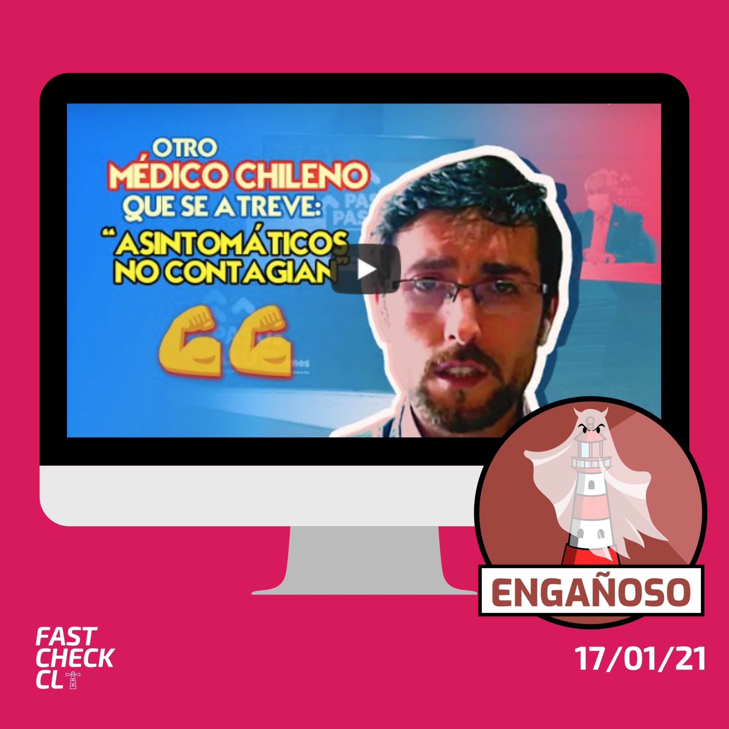 You are currently viewing (Video Dan Macías) “Asintomáticos no contagian”: #Engañoso