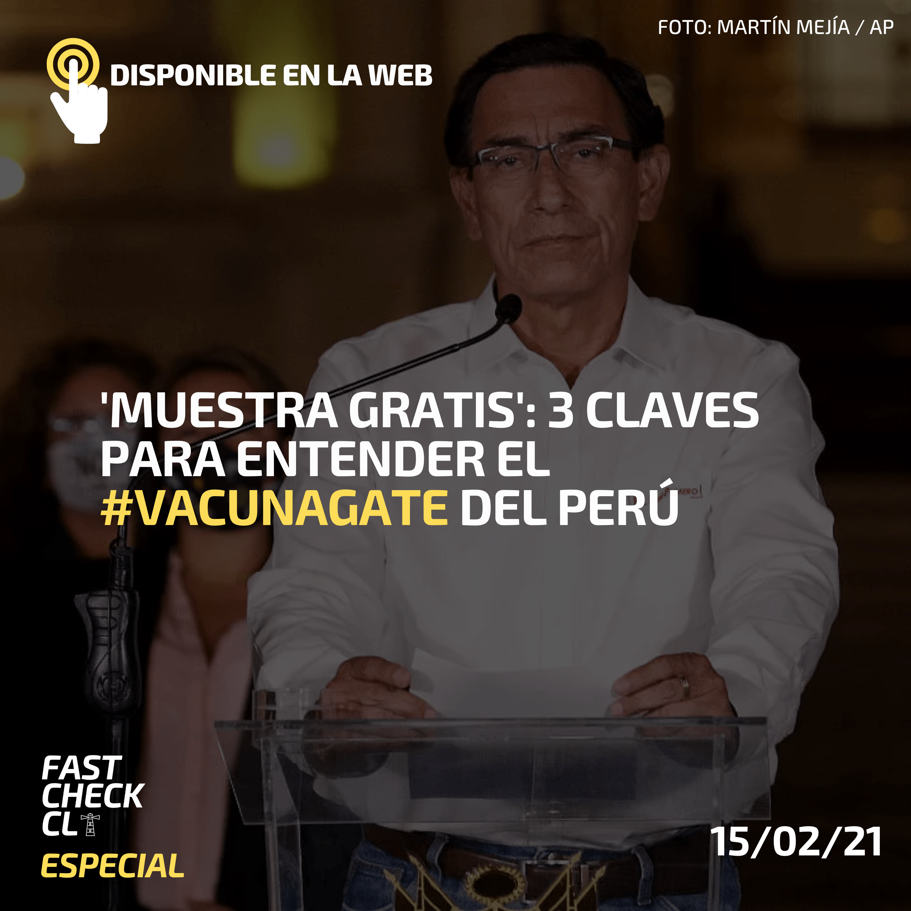You are currently viewing ‘Muestra gratis’: 3 claves para entender el #Vacunagate del Perú