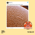 La imagen más clara del Sol de la NASA: #Impreciso