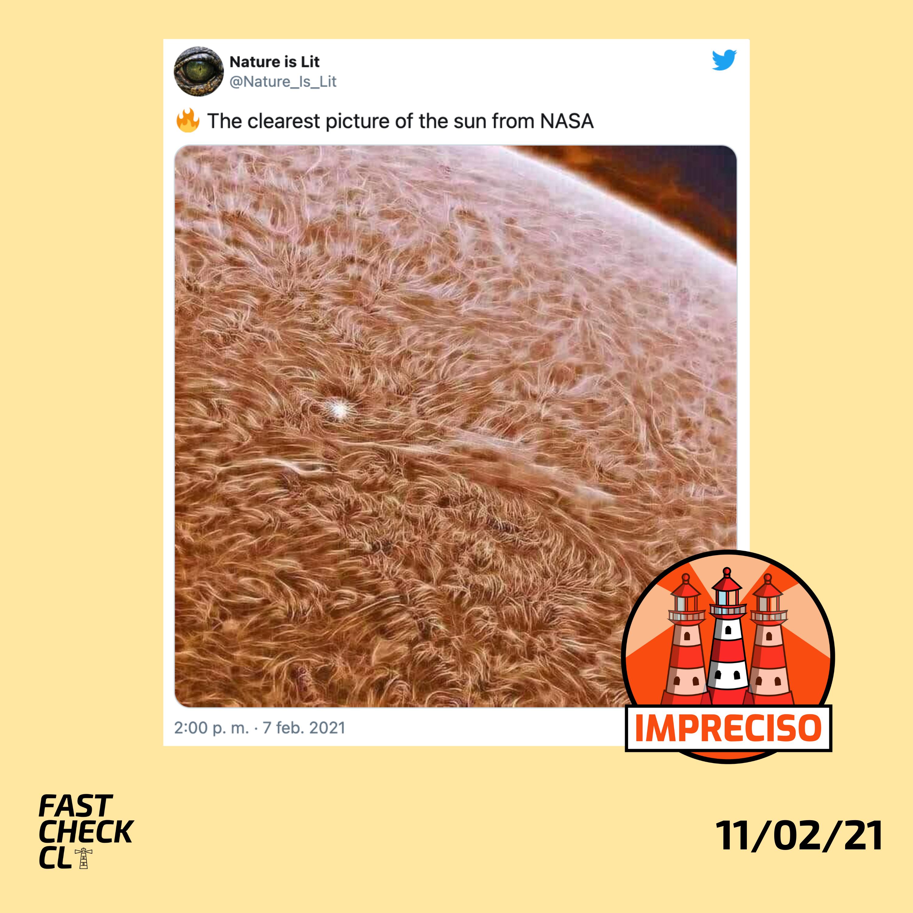 You are currently viewing La imagen más clara del Sol de la NASA: #Impreciso