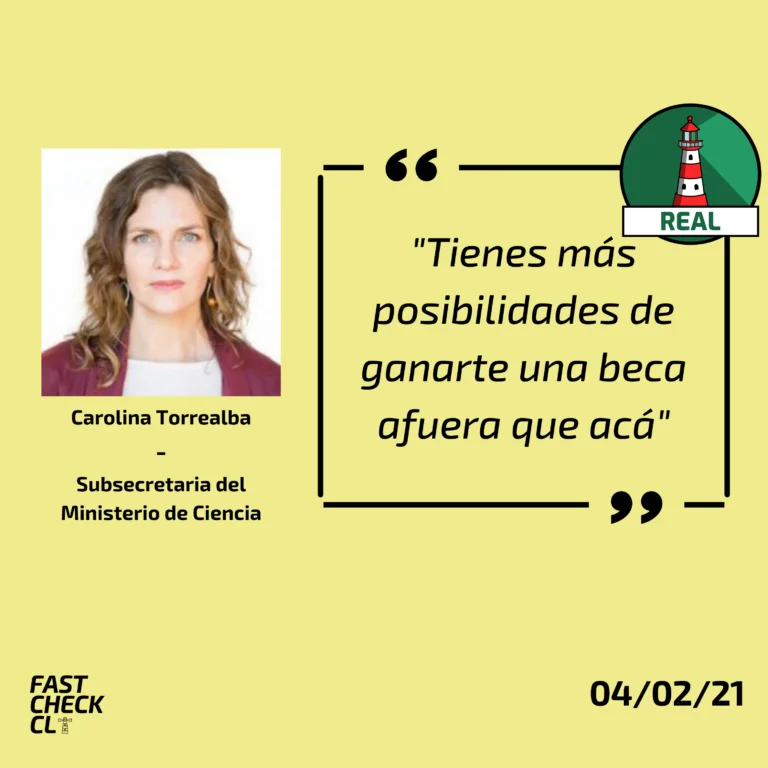 Read more about the article (Carolina Torrealba) “Tienes más posibilidades de ganarte una beca afuera que acá”: #Real