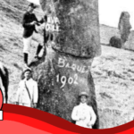 (Imagen) “El general Baquedano vandalizando una estatua Moai en 1902”: #Falso
