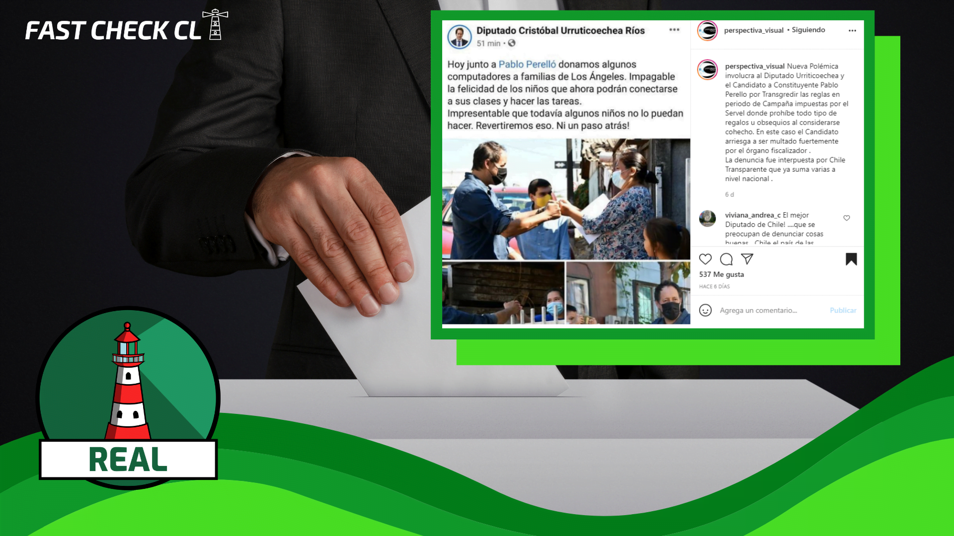 You are currently viewing Diputado Cristóbal Urruticoechea y Pablo Perelló, candidato constituyente del distrito 21, regalaron computadores a familias en Los Ángeles durante periodo electoral: #Real