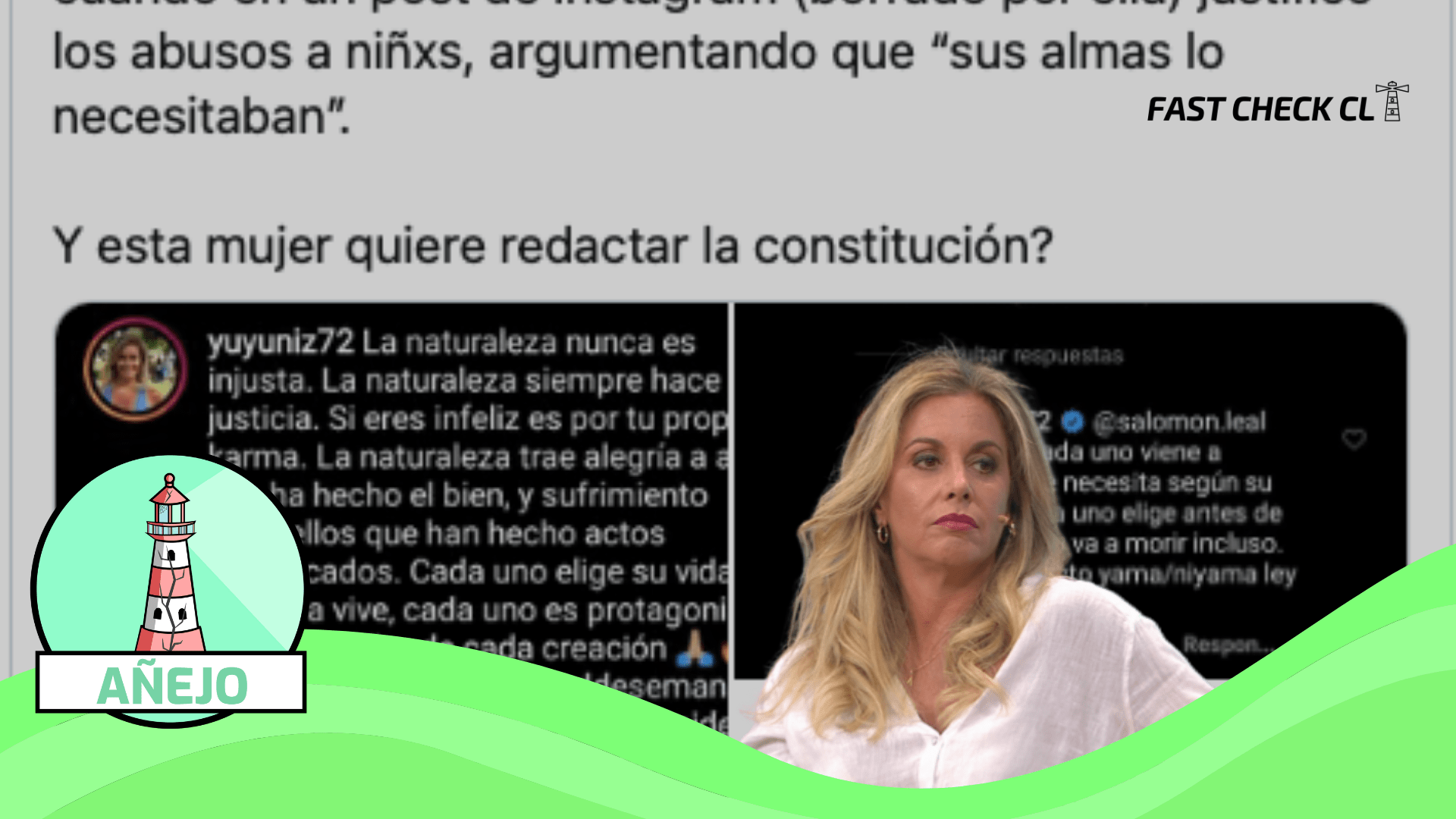 You are currently viewing (Twitter) “Ya que estamos hablando de la Yuyuniz Navas recordemos cuando en un post de Instagram (Borrado por ella) justificó los abusos a niñxs, argumentando que ‘sus almas lo necesitaban'”: #Añejo
