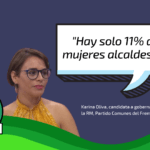 Candidata a gobernadora por FA, Karina Oliva: «Hay solo 11% de mujeres alcaldesas»: #Real