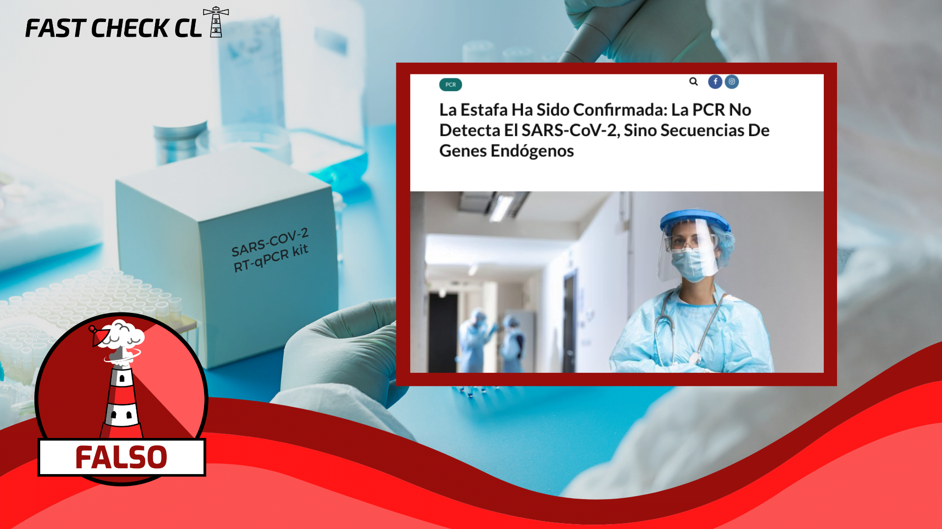 You are currently viewing “La estafa ha sido confirmada: La PCR no detecta el SARS-CoV-2, sino secuencias de genes endógenos”: #Falso