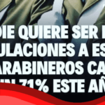 (Imagen) “Postulaciones a Escuela de Carabineros disminuyeron en un 71% este año”: #Falso