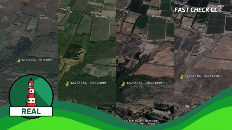 Read more about the article (Imagen) Fotos comparativas de Google Maps muestran sequía en algunos sectores de San Felipe: #Real