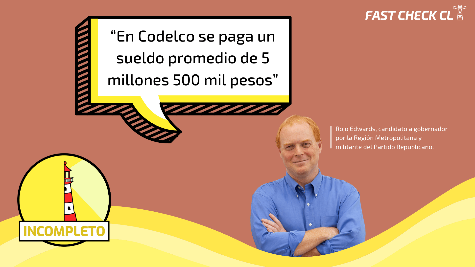 Read more about the article “En Codelco se paga un sueldo promedio de 5 millones 500 mil pesos”: #Incompleto