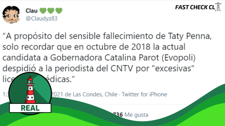 Read more about the article Ex candidata a gobernadora, Catalina Parot, durante su presidencia en el CNTV en 2018, intentó desvincular a Constanza “Tati” Penna: #Real