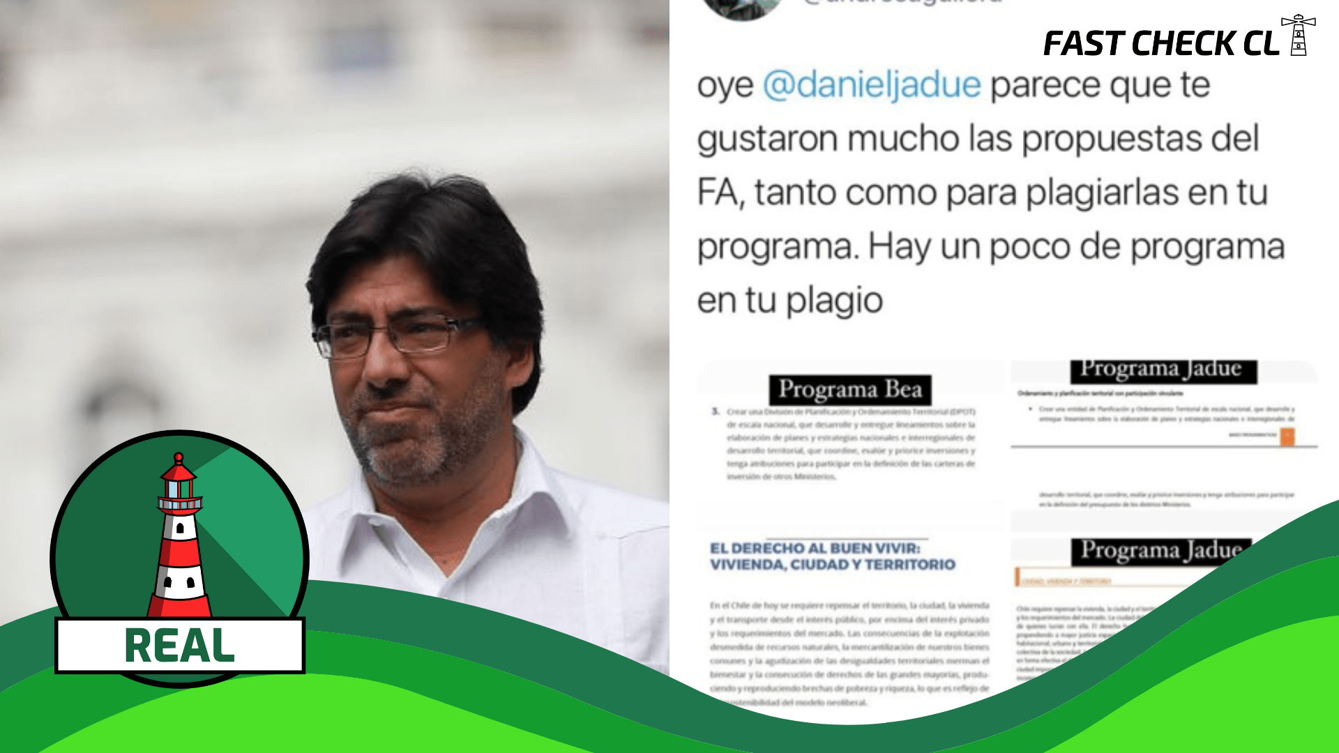 You are currently viewing Programa de Daniel Jadue (PC) inscrito en el Servel plagió partes del programa de Gobierno de Beatriz Sánchez en 2017: #Real