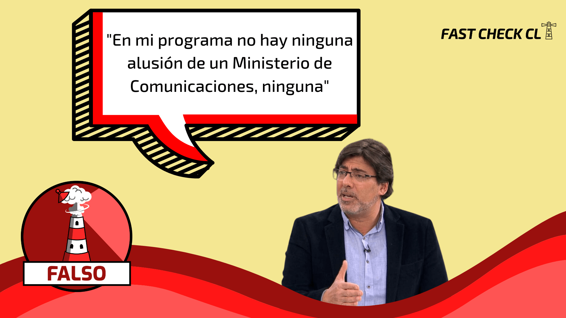 You are currently viewing “En mi programa no hay ninguna alusión de un Ministerio de Comunicaciones, ninguna”: #Falso