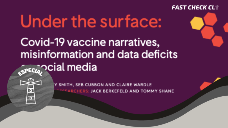 Read more about the article (Estudio) Las narrativas que hay detrás de la desinformación sobre las vacunas Covid-19