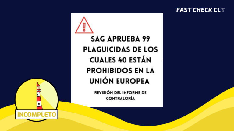 Read more about the article SAG aprueba 99 plaguicidas de los cuales 40 están prohibidos en la Unión Europea: #Incompleto
