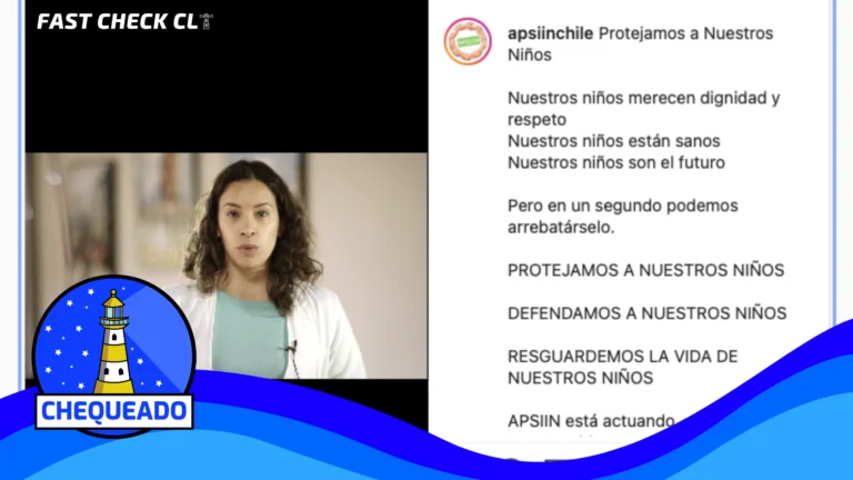 Read more about the article (Video) “Protejamos a nuestros niños”: #Chequeado