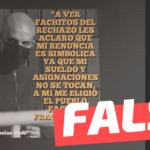 Rodrigo Rojas Vade: “Les aclaro que mi renuncia es simbólica, ya que mi sueldo y asignaciones no se tocan, a mi me eligió el pueblo fachos fracasados”: #Falso