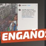 (Imagen) Marcha en Argelia contra las restricciones sanitarias por la pandemia del coronavirus: #Engañoso